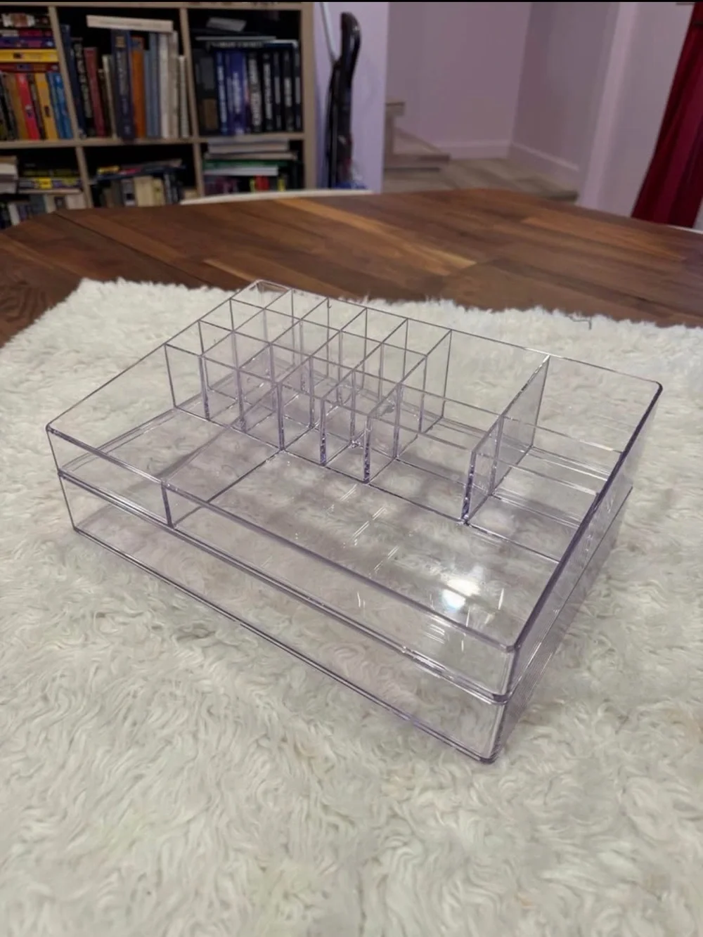 Acrylic Makeup Organizers Set of Two
